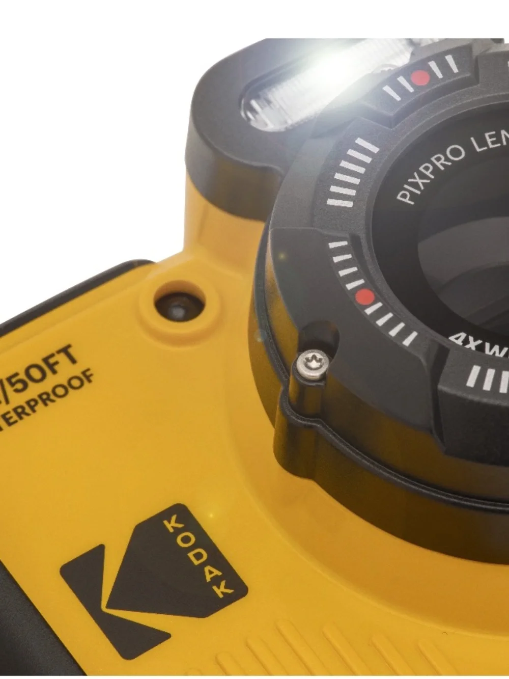 Kodak PIXPRO WPZ2 Waterproof Digital Camera - Yellow